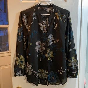 2/$20 Sheer Button-Front Shirt